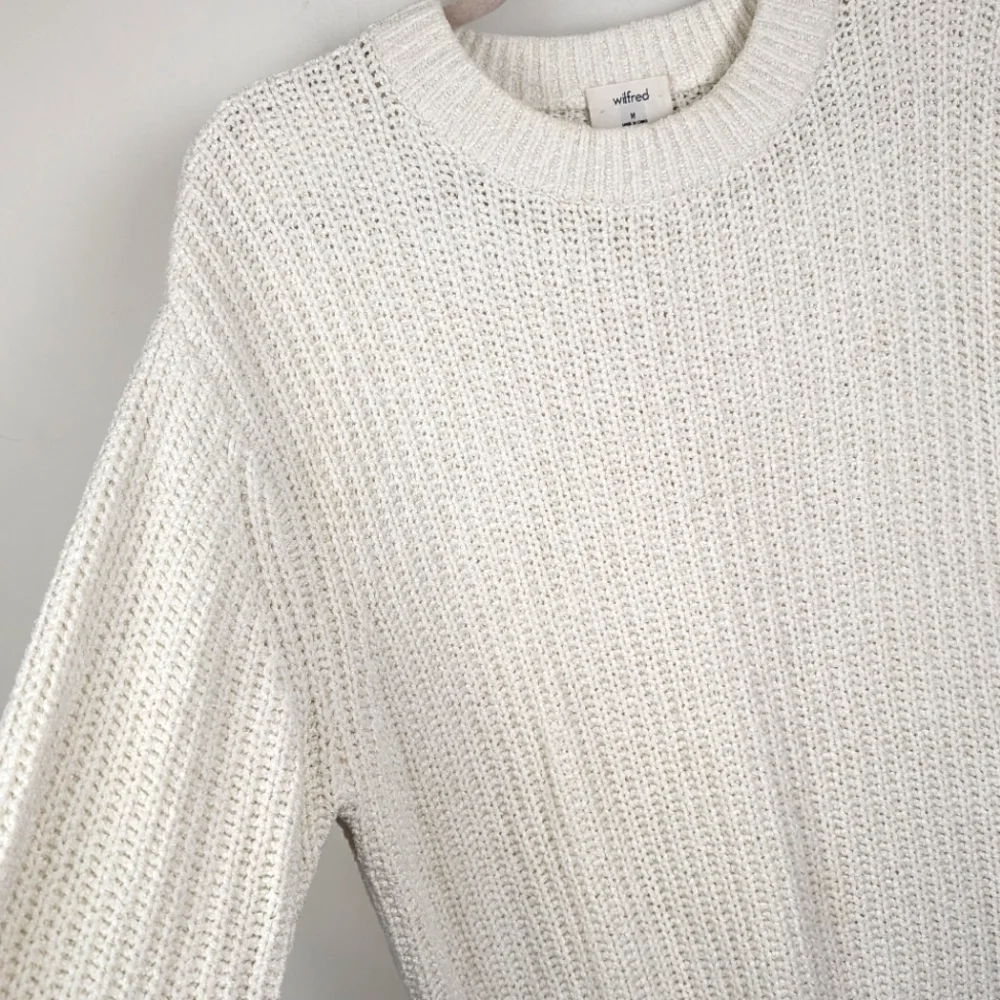 Aritzia Wilfred Essential Chenille Sweater - Picture 4 of 9
